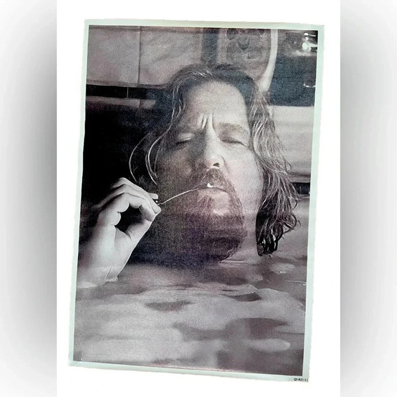The Big Lebowski –  The Dude – Black & White Canvas Poster 17.5”w x 24.5”h ✌️ - Picture 1 of 1